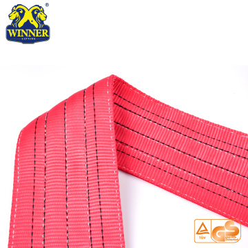 High Quality 1-12T Eye And Eye Lifting Polyester Webbing Slings