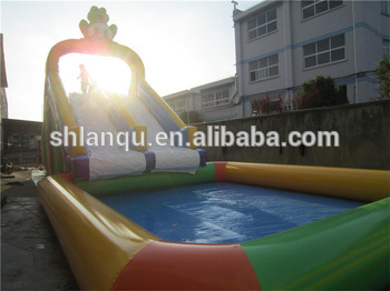Kids Frog Inflatable Water Slide for Inflatable Pool