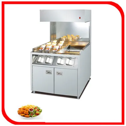Electric KFC Fast Food Equipment - Chips Warmer for French Fries Display
