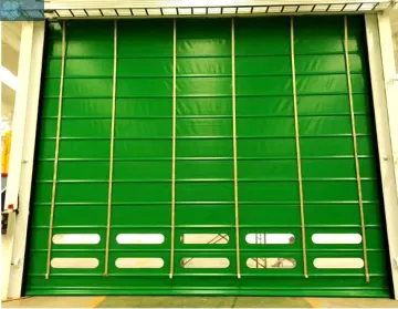 Industrial Vertical Windproof PVC Stacking Door