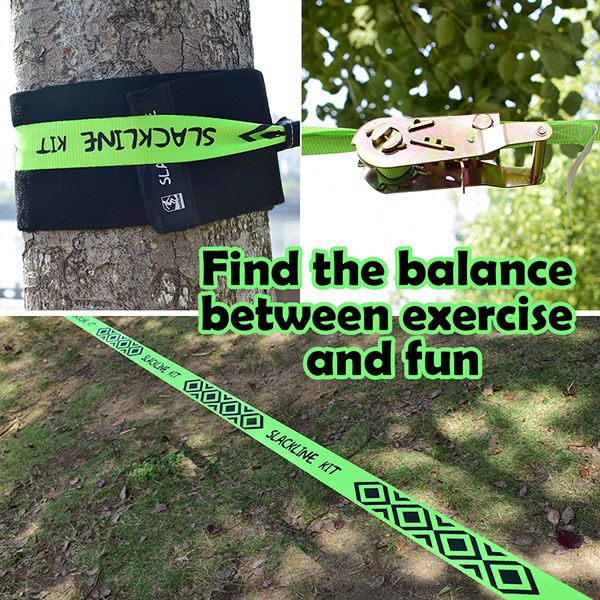 Balance Community Slackline Green