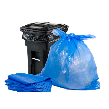 Bolsas de basura desechables grandes bolsas de basura negras de Pe para almacenamiento entrega practica