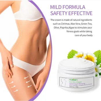 Natural Organic Body Cream for Weight Loss and Fat Burning
