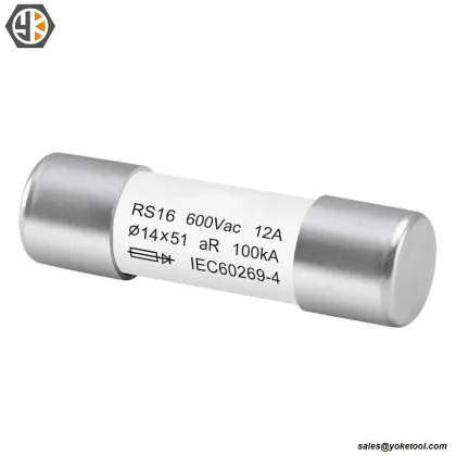 Solar RT18-125(RO17) 22 * 58mm 63A 500VAC gG Type Cylindrical Fuse Link