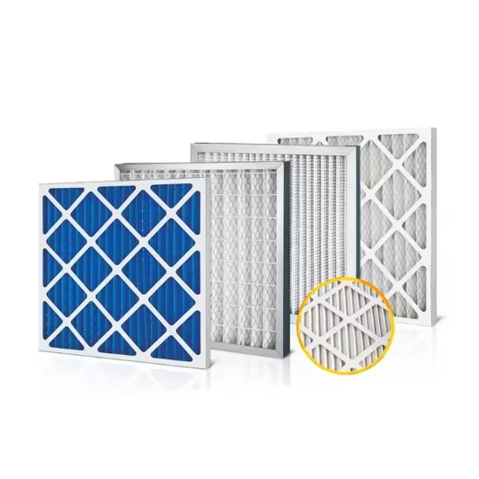 High Dust Holding Capacity G3 G4 Pleated Furance Air Filter For Air Conditioning Hvac System