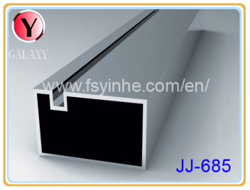 square hollow aluminium baseboards