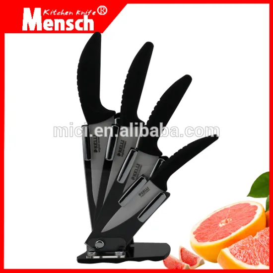 5pcs Colored and Best quality ceramic knife set | kitchen knife set