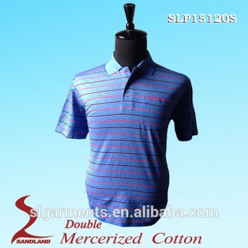 Men's double mercerized cottons tshirt