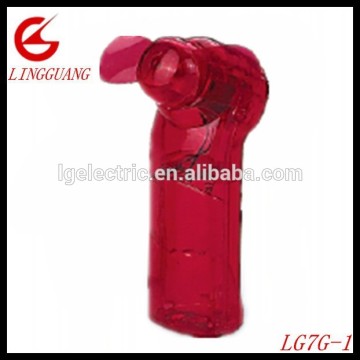 plastic novelty hand mini fan for promotion