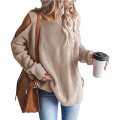 Women's Cold Shoulder Oversized Sweaters