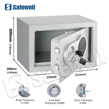 Safewell Cash Safety Electronic Safe Deposit Box