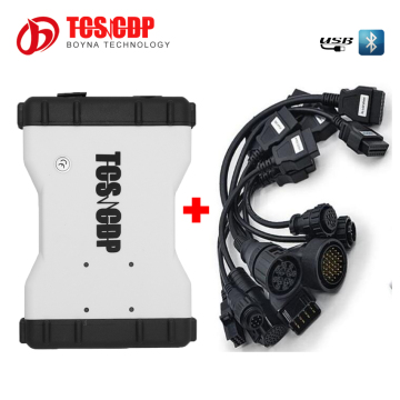 2017 Cheap mini Trucks 8 cables full set V2014.02 / V2015.03 TCS CDP Pro+ with bluetooth Car Diagnosis for B MW E90 E60 cars