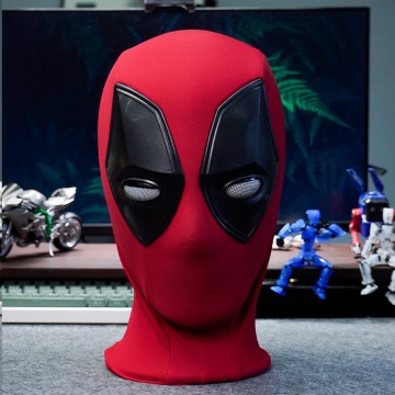 Light-Up Deadpool Mask with Remote Control for Halloween