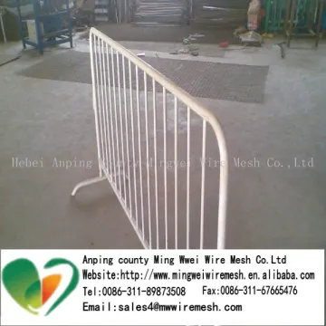Crowd control barrier fence/Temporary iron barrier fence