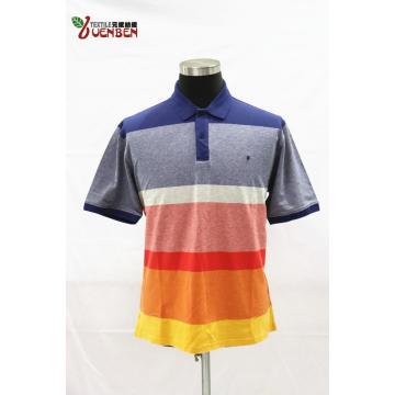 Polo YD Stripe PK pour hommes avec patte unie