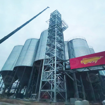 Cement transit silo steel plate silo