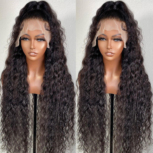 Brazilian 28 30inch 13x6 13x4 HD Transparente Loose Loose Dantelje Front Wig Vala e thellë 5x5 Dantella me shkëlqim Flokët e njeriut Flokët e njeriut për gratë