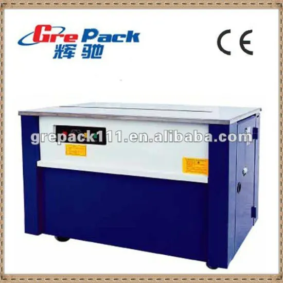 semi-automatic carton strapping machine