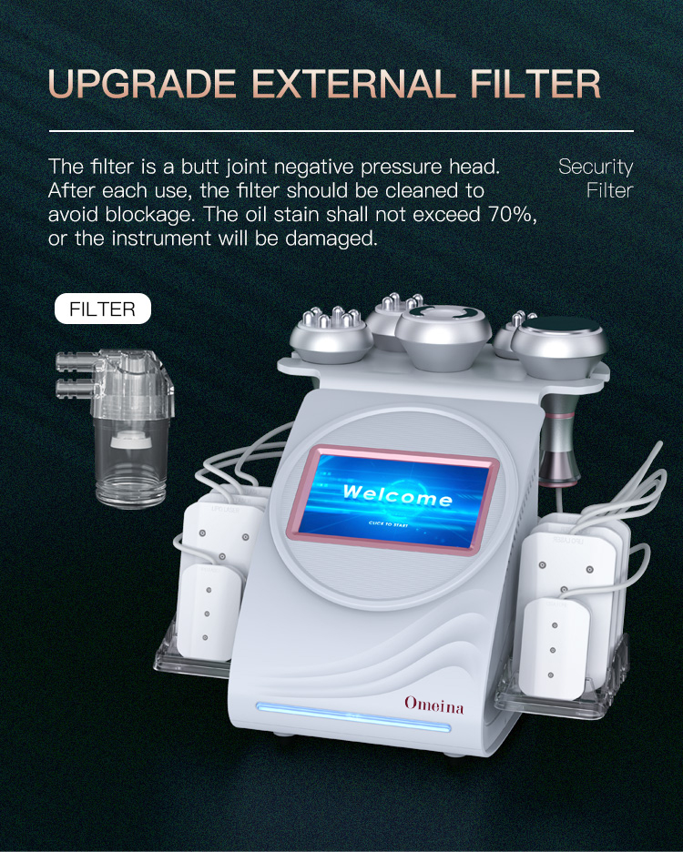 Omeina home use ultrasonic cavitation machine