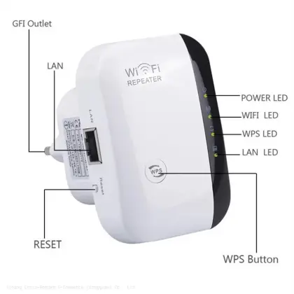 Hot Sale 300mbps WiFi Range Extender & Repeater 802.11n Signal Booster