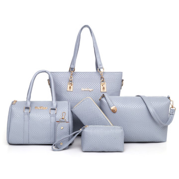ออกแบบขายส่ง Genuine PU Tote แฟชั่นสุภาพสตรี handbags