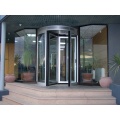 Four-wing Automatic Revolving Door with manual mode