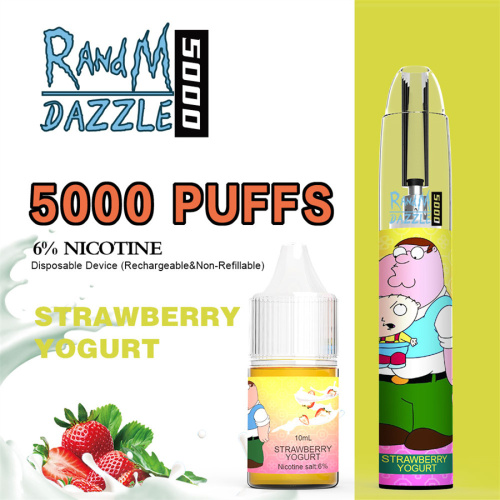 RandM Dazzle 5000 Puffs Disposable Vape Device