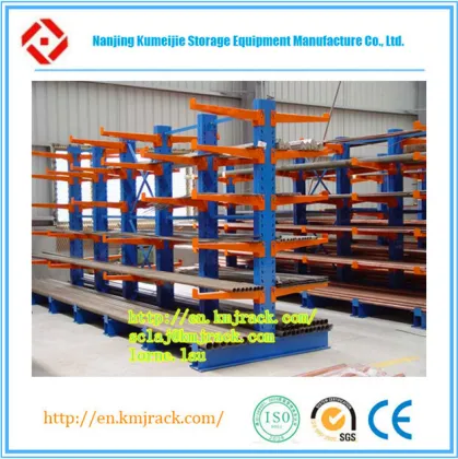 Heavy Equipment Steel Pipe Commercial Cantilever Racking