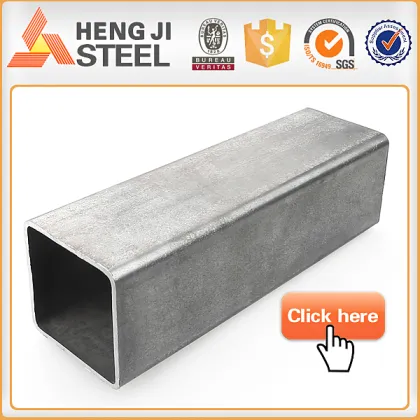 Hengji steel! ms square pipe price in Tianjin steel pipe mill