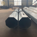 110KV Power Transmission Galvanized Steel Pole