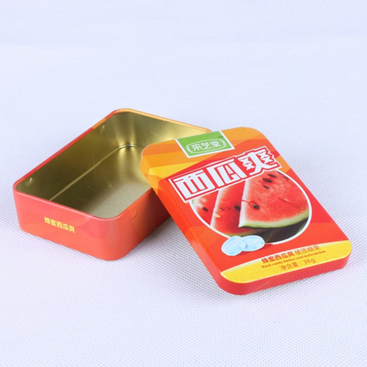 Metal candy packing tin cans