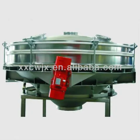 Flow-thru Vibrating Screen for Chemical Industries