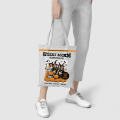 Spooktacular Sounds Halloween Music Fair Canvas Tote Bag