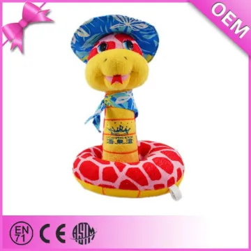 customized reallike jungle animal toy snake animal plush