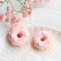 Resin cut donut charm collection for jewelry making