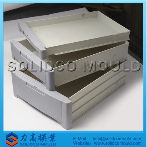 High Quality Plastic injection Drawer Container Mould maker