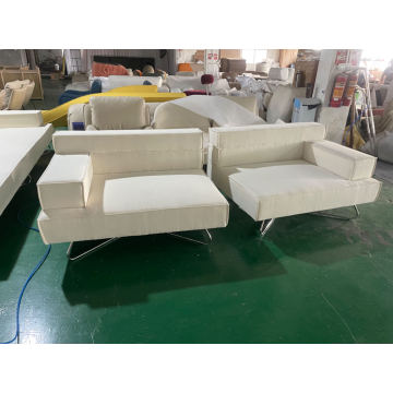 Modern Lounge Seating Couch Minimalist White Lounge Sofa