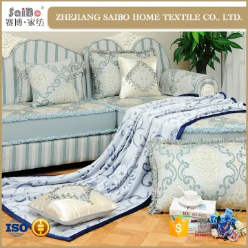 Dark blue Uragiri flannel polyster blanket