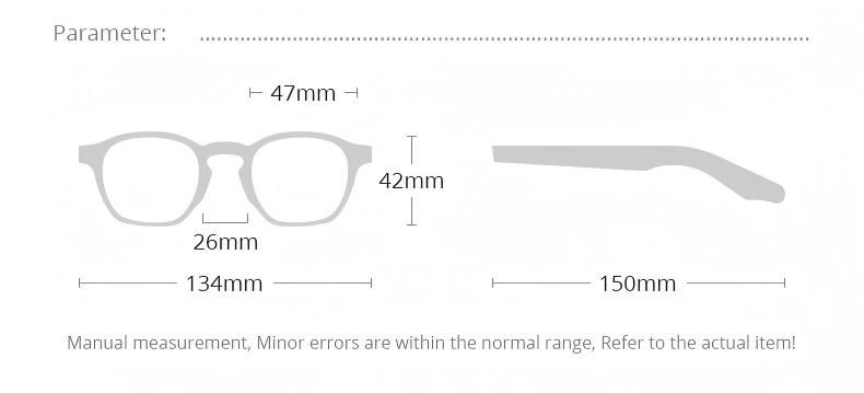 Mellume honey tortoise acetate square glasses ME2037-size