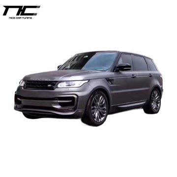 Kit badan gaya ST berkualiti tinggi untuk Land Rover Range Rover Sport (2014-2017)-Bumper depan, bumper belakang, dan hujung ekzos