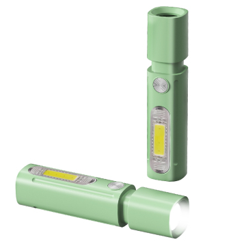 Rechargeable Mini LED Flashlight with Side Light and USB Charging