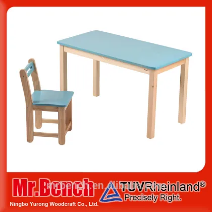 Children Study Table and Chair for Kindergarten Furniture