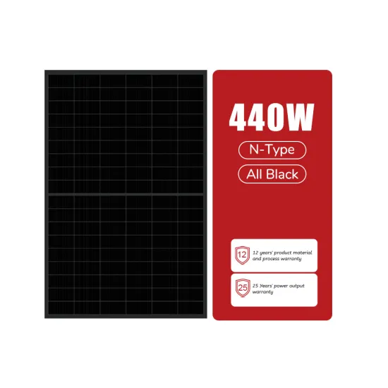 Wholesale Full Black Photovoltaic Mono Solar Module 440W Energy Storage Solar Panel
