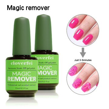 Cloverfei UV Gel Nail Polish Remover - โซลูชันการกำจัดง่าย