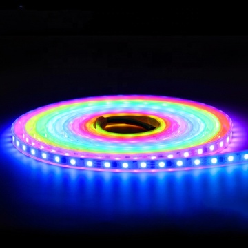 5m RGB WS2811 5050 Full Color LED Strip Lights 24V DMX IP68