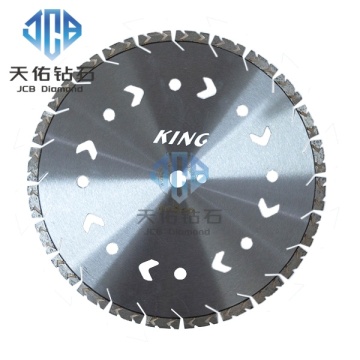 Полотно алмазной пилы — волнистый зуб с точечными зазубринами