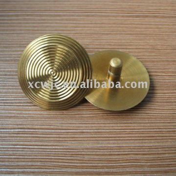 Titanium alloy tactile indicator