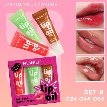 Wholesale Vegan Fruit Flavored Lip Gloss Set Kit