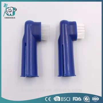 FDA Handy Nylong bristles Brushing Finger Tooth Pet brush