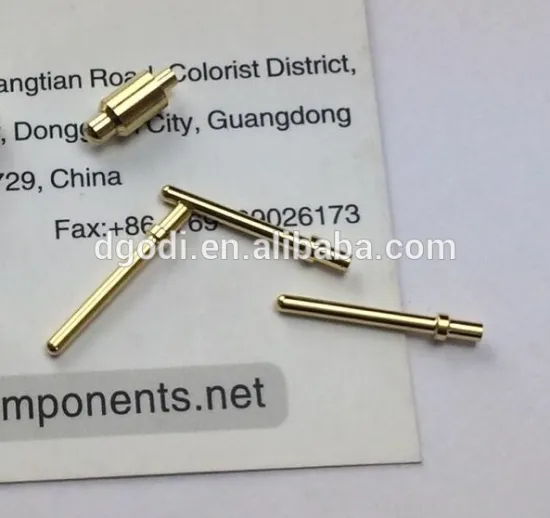 Spring loaded electrical contact pins pogo pin test probe pin